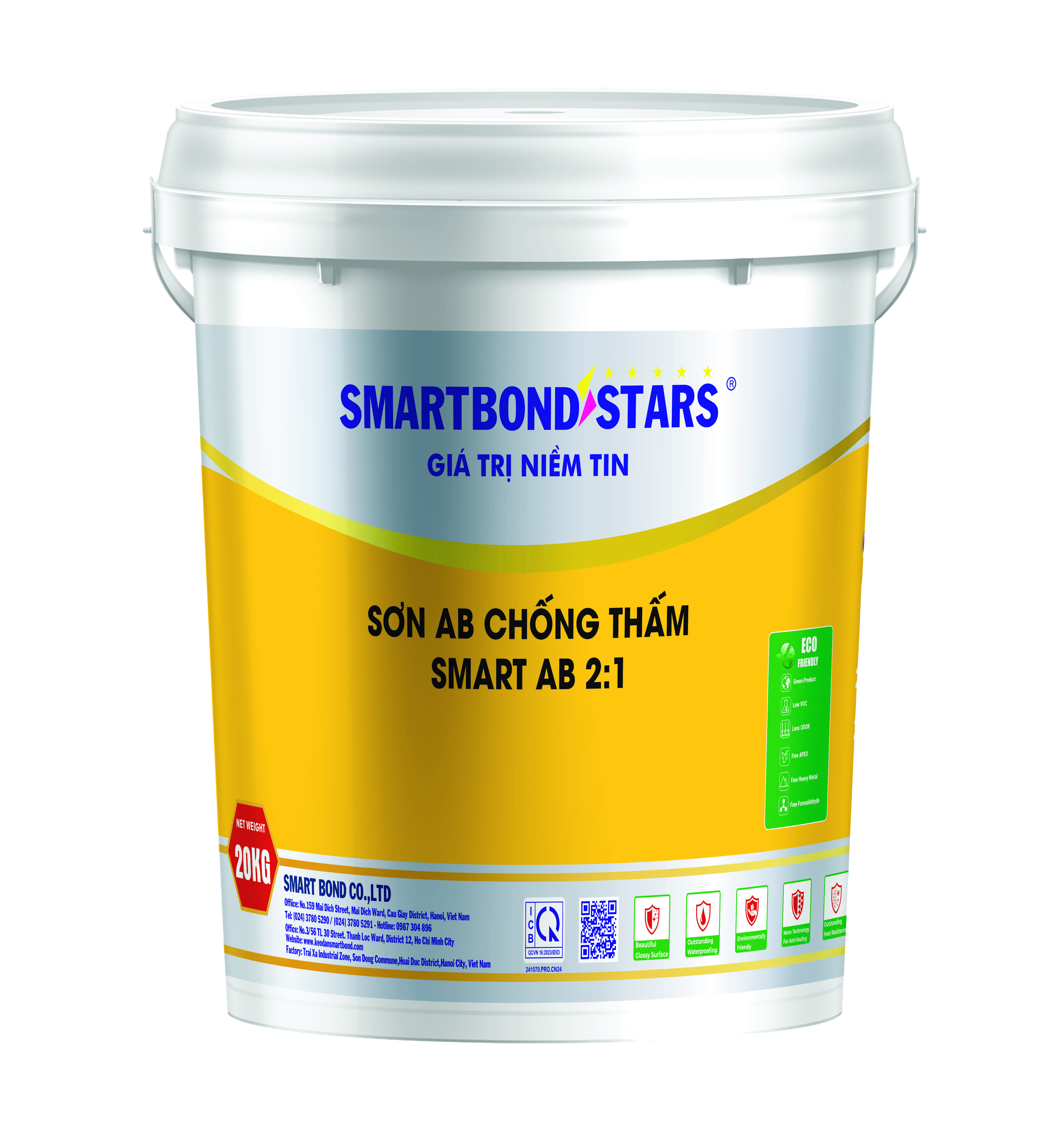 CHỐNG THẤM EPOXY SMART AB 2.1